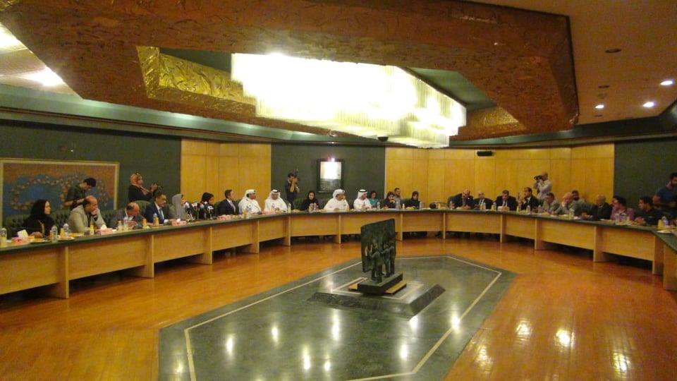 ملتقى نادي دبي للصحافة بنقابة الصحفيين