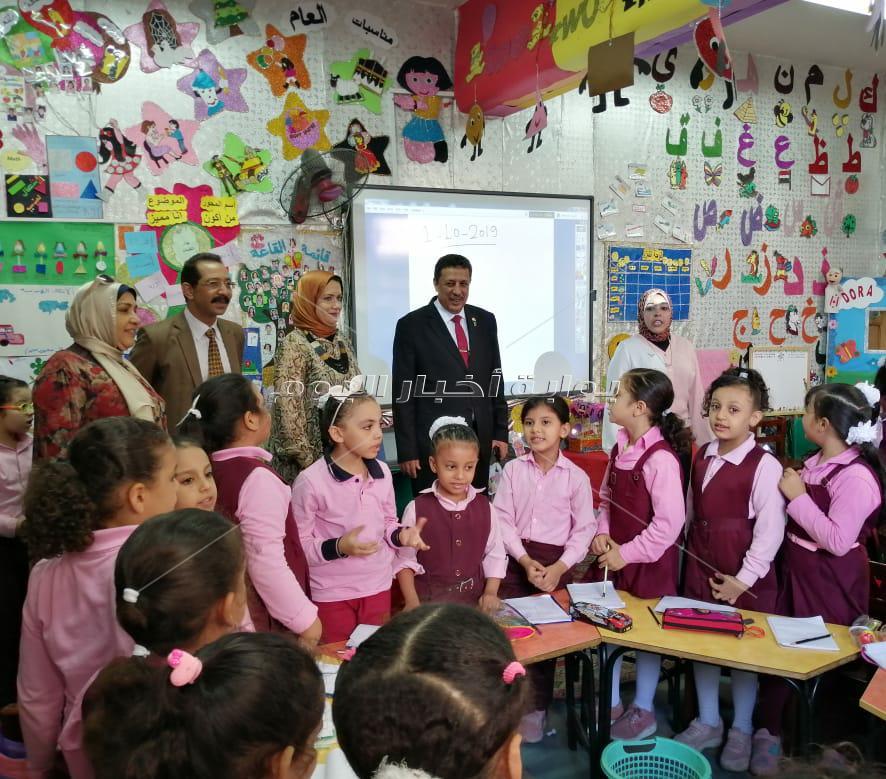  افتتاح مدرسة جديدة بحي العجمي في الإسكندرية