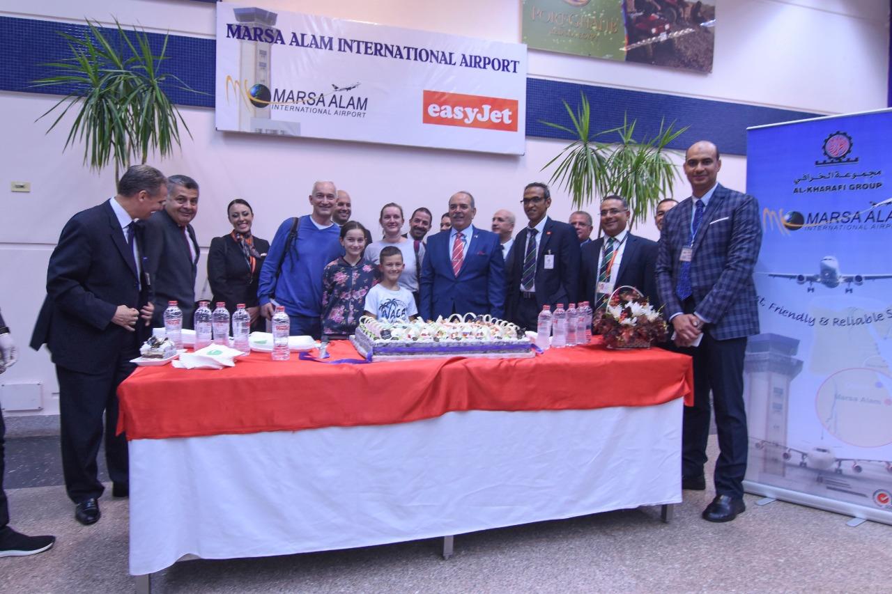 لأول مرة .. هبوط أكبر شركة طيران إنجليزية بمطار مرسى علم