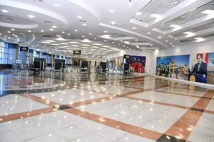 مبنى الركاب 2 بمطار شرم الشيخ بعد التطوير