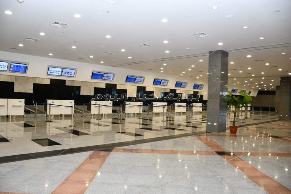 مبنى الركاب 2 بمطار شرم الشيخ بعد التطوير