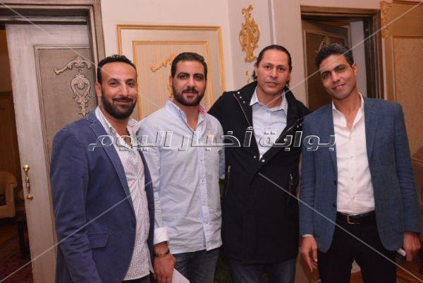 تكريم سمير الإسكندراني وخيري رمضان وفاطمة نعوت بعمارة الايموبيليا
