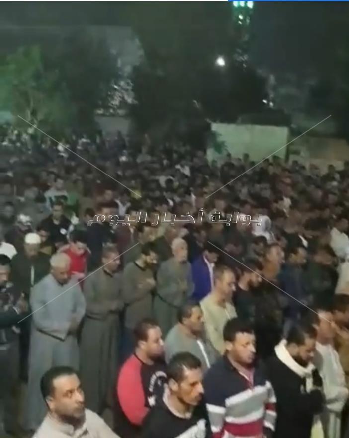 تشييع جثمان جثة الشاب الذي قفز من قطار اسكندرية