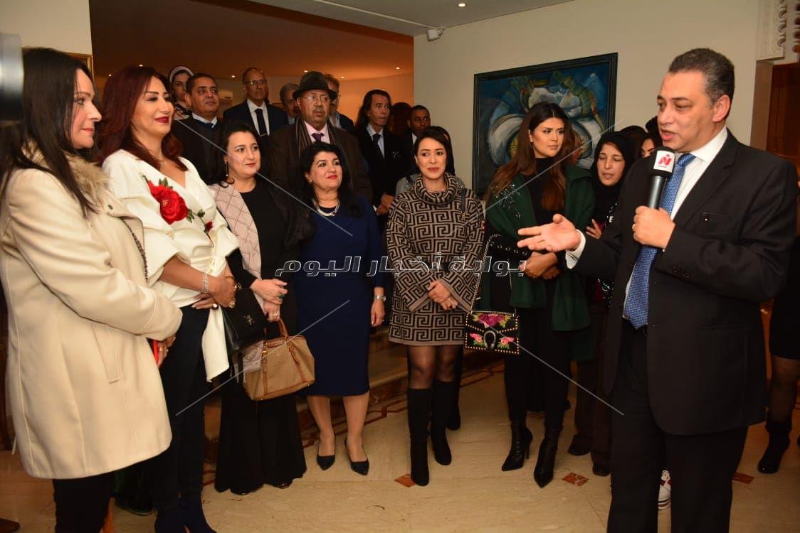  استقبال السفارة المصرية لضيوف مهرجان الرباط الدولي لسينما المؤلف