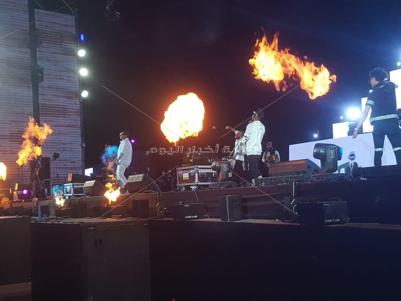 أوكا وأورتيجا في ختام معرض السيارات بالسعودية