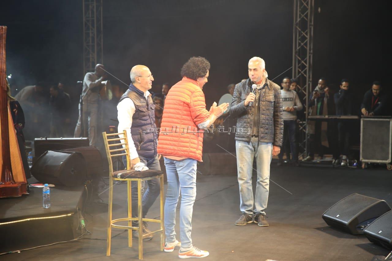  محمد منير يتألق بحفل نادي هليوبوليس