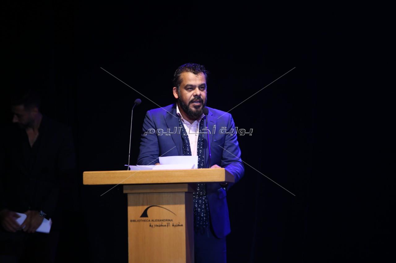 نجوم الفن في حفل ختام مهرجان الاسكندرية المسرحي