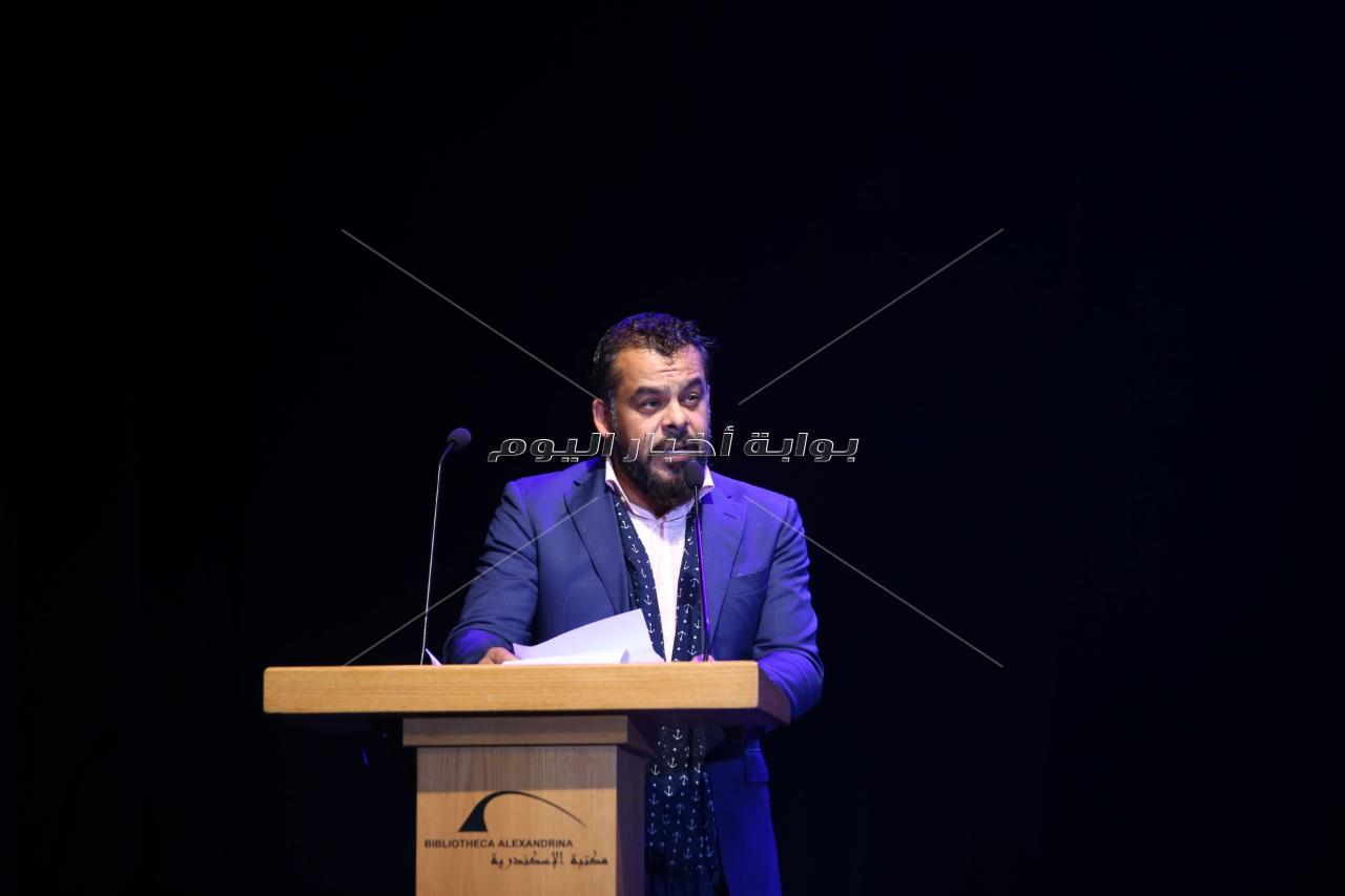 نجوم الفن في حفل ختام مهرجان الاسكندرية المسرحي