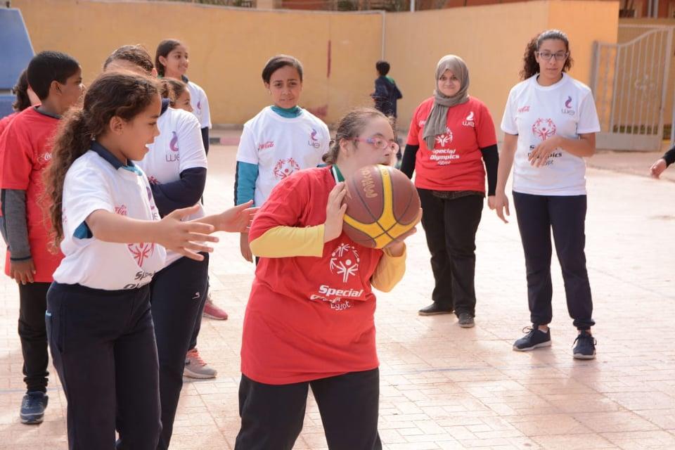  استمرار حملة الاولمبياد الخاص المصري للتوعية بالمدارس والرياضة الموحدة SNF