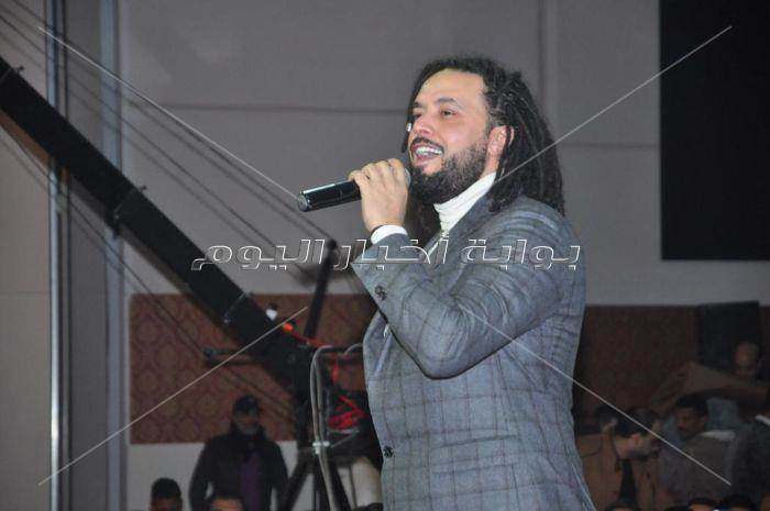 صور| الجريني نجم حفل مهرجان الأسبوع المصري لمستلزمات الزفاف
