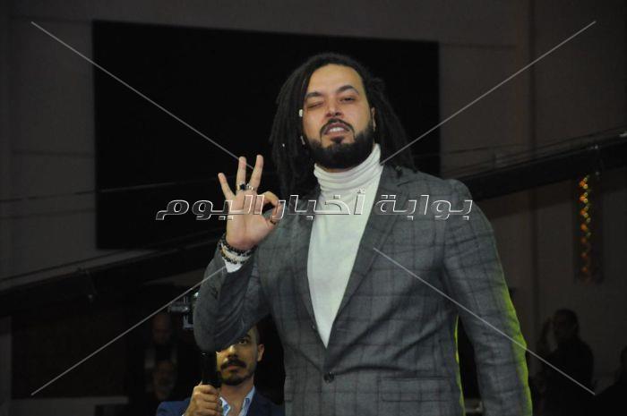 صور| الجريني نجم حفل مهرجان الأسبوع المصري لمستلزمات الزفاف