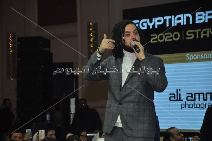 صور| الجريني نجم حفل مهرجان الأسبوع المصري لمستلزمات الزفاف