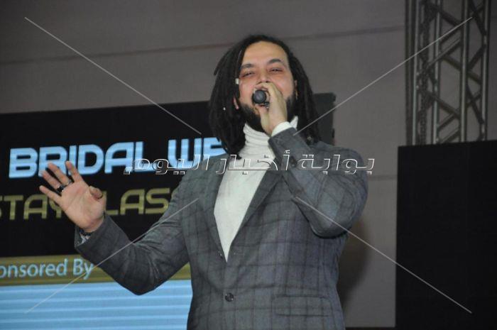 صور| الجريني نجم حفل مهرجان الأسبوع المصري لمستلزمات الزفاف