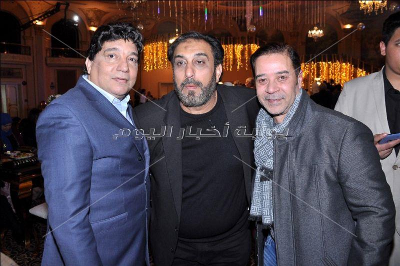مدحت صالح ومصطفى كامل وعلا رامى يحتفلون بزفاف ابن فيصل خورشيد