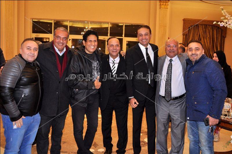 مدحت صالح ومصطفى كامل وعلا رامي يحتفلون بزفاف ابن فيصل خورشيد