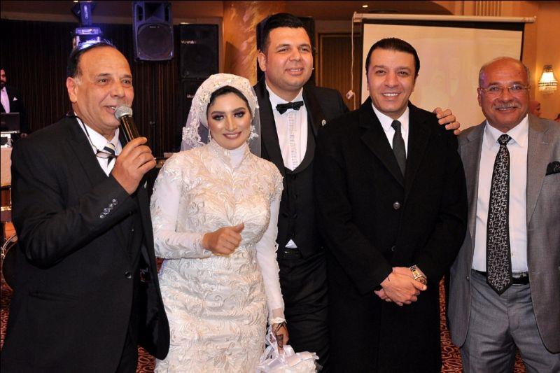 مدحت صالح ومصطفى كامل وعلا رامي يحتفلون بزفاف ابن فيصل خورشيد