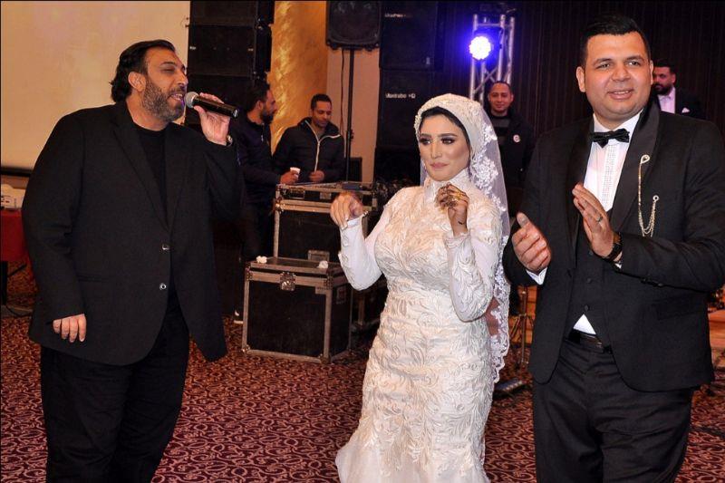 مدحت صالح ومصطفى كامل وعلا رامي يحتفلون بزفاف ابن فيصل خورشيد