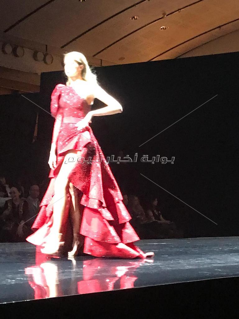 عروض أزياء مصريه في باريس