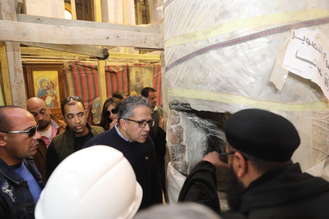 تفاصيل زيارة وزير السياحة و الاثار د. خالد الغناني في المنيا 