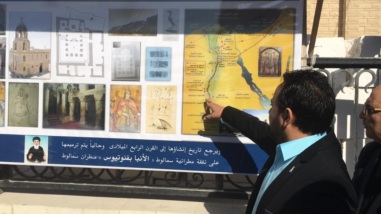 تفاصيل زيارة وزير السياحة و الاثار د. خالد الغناني في المنيا 