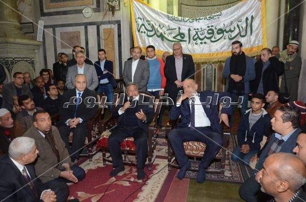 حشود غفيرة من أبناء الطريقة الدسوقية فى اليوم الثالث لاحتفالات مولد "الرفاعى"