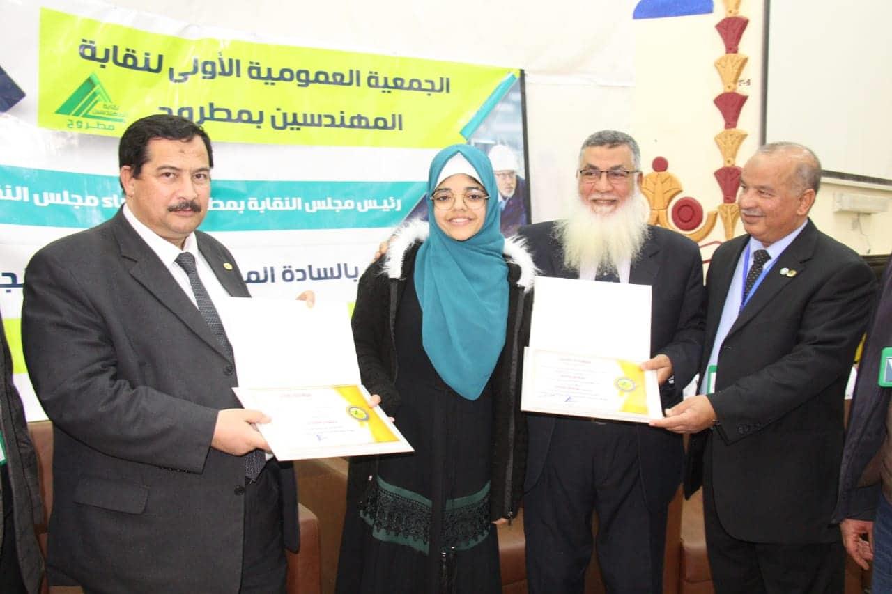 تكريم أبناء المهندسين المتفوقين والمهندسين المتميزين