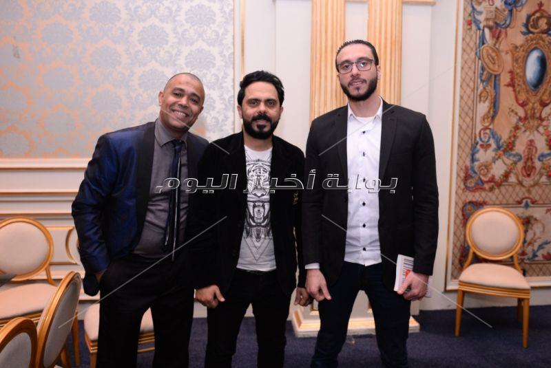 سعد الصغير وياسر عدوية يحتفلان بزفاف «عمرو ودينا»