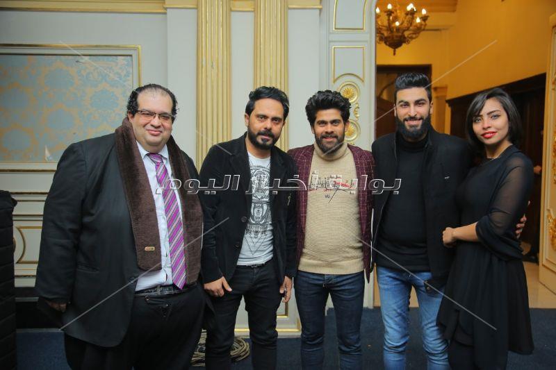 سعد الصغير وياسر عدوية يحتفلان بزفاف «عمرو ودينا»