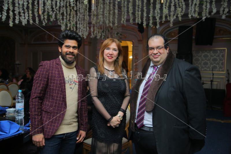 سعد الصغير وياسر عدوية يحتفلان بزفاف «عمرو ودينا»