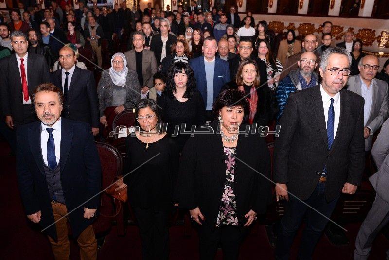 نجوم الفن في حفل تأبين المخرج محسن حلمي