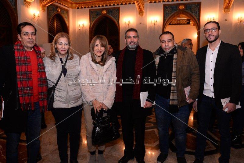 نجوم الفن في حفل تأبين المخرج محسن حلمي