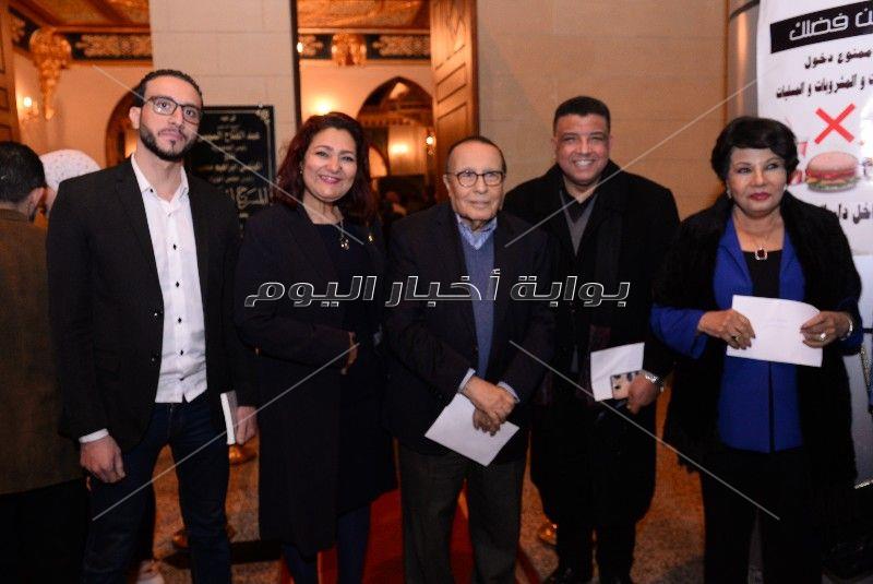 نجوم الفن في حفل تأبين المخرج محسن حلمي
