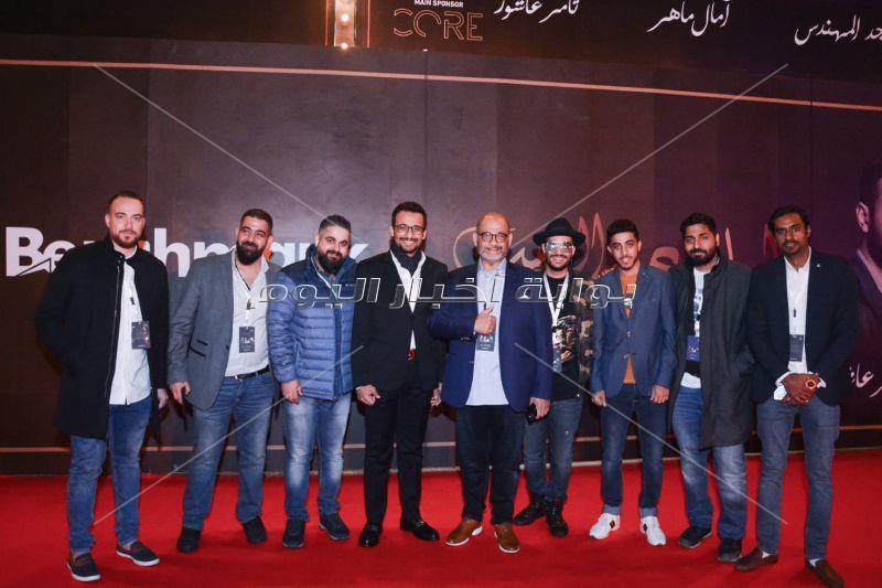 حفل ماجد المهندس وآمال ماهر وتامر عاشور في "عيد الحب"