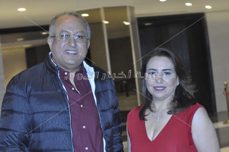 منى عراقي تشارك بحفل المنطقة الروتارية في عيد الحب