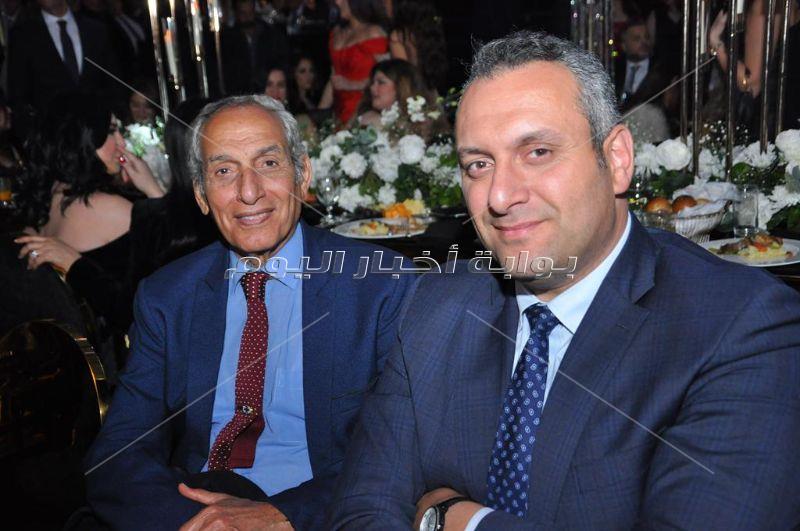 نجوم الرياضة والإعلام يحتفلون بزفاف ابنة مدحت شلبي