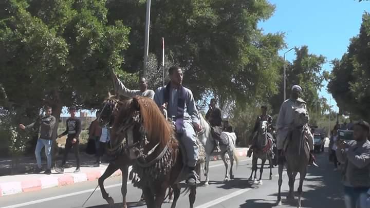 مهرجان الفروسية الأول بجامعة جنوب الوادى