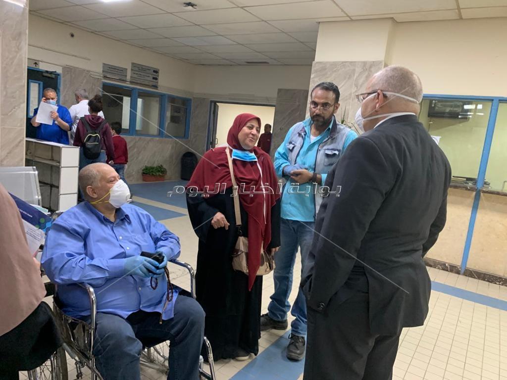 الخشت يتفقد عددا من المستشفيات