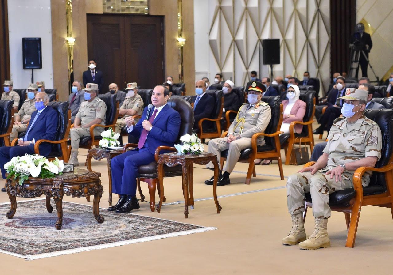  افتتاح الرئيس السيسي لمشروع «بشاير الخير 3»