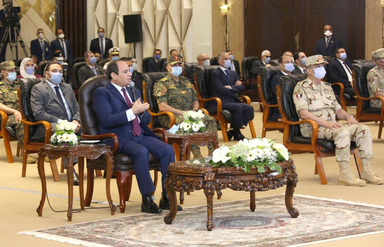  افتتاح الرئيس السيسي لمشروع «بشاير الخير 3»