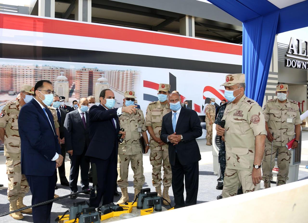  افتتاح الرئيس السيسي لمشروع «بشاير الخير 3»