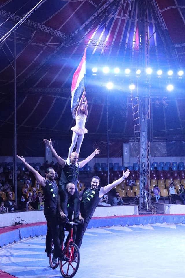 أروع وأخطر العروض في 13 فقرة فنية بالسيرك القومي