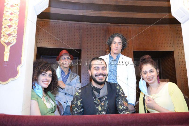 نجوم الفن يحتفلون بافتتاح مهرجان القاهرة للمسرح التجريبي