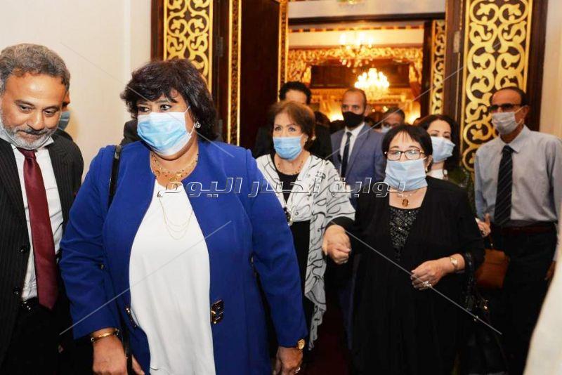 نجوم الفن يحتفلون بافتتاح مهرجان القاهرة للمسرح التجريبي