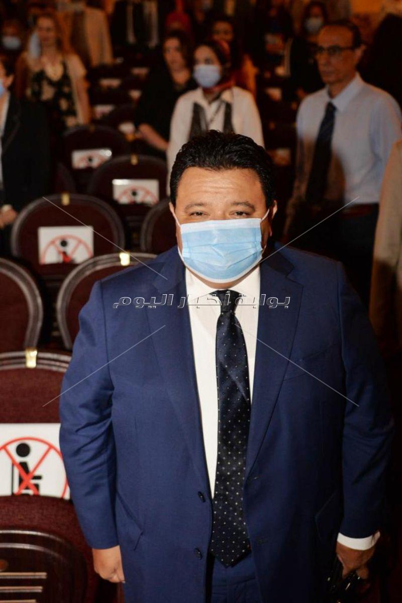 نجوم الفن يحتفلون بافتتاح مهرجان القاهرة للمسرح التجريبي