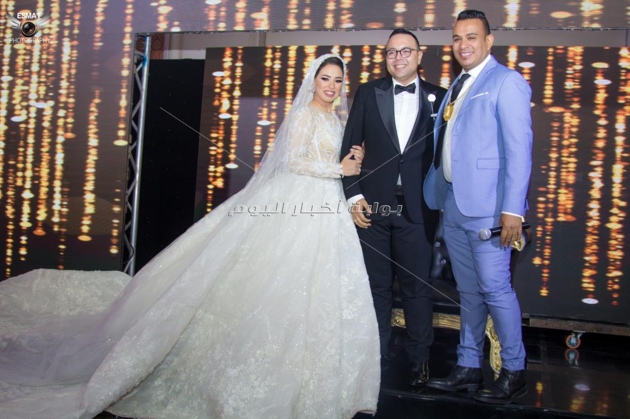 الليثي يُشعل حفل زفاف «أحمد ولمياء»