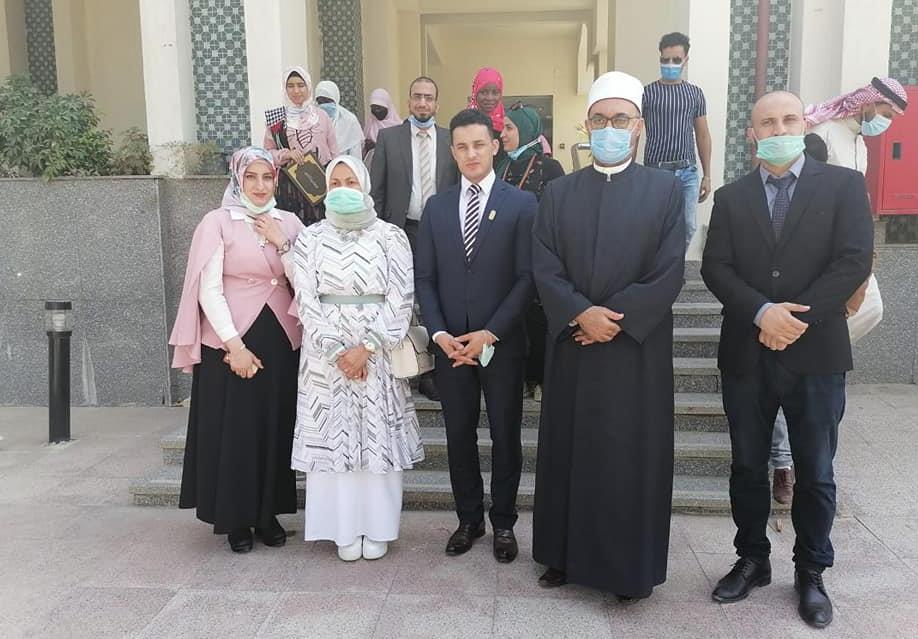 صور| أمين "البحوث الإسلامية" يشارك في فعاليات تكريم الطلاب الوافدين الفائزين بمسابقة اكتشاف المواهب