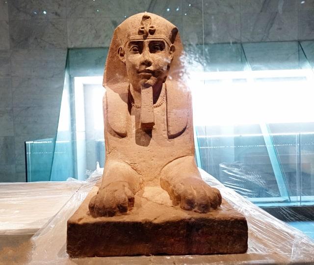 القطع الأثرية الخاصة بمتحف الحضارة المصرية