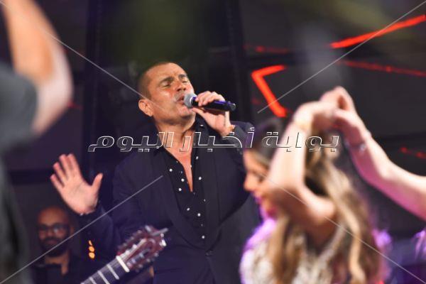 الهضبة ودينا الشربيني وراغب ومحمد رمضان في زفاف «باسل سماقية»