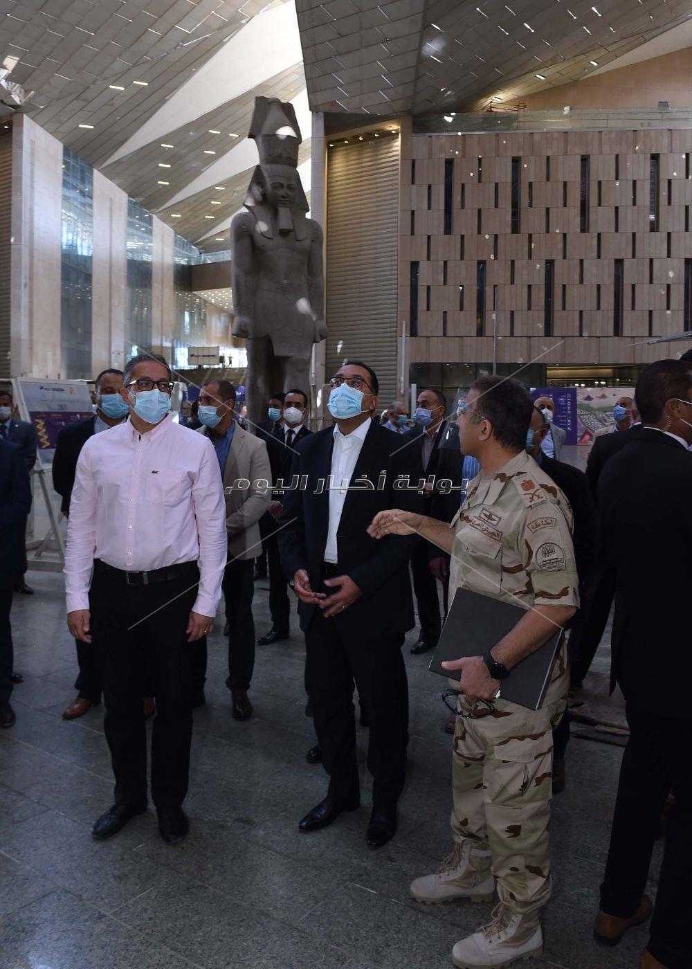 جولة رئيس الوزراء بالمتحف الكبير‎