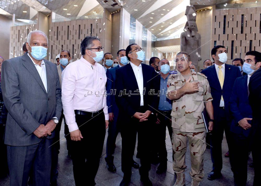 جولة رئيس الوزراء بالمتحف الكبير‎